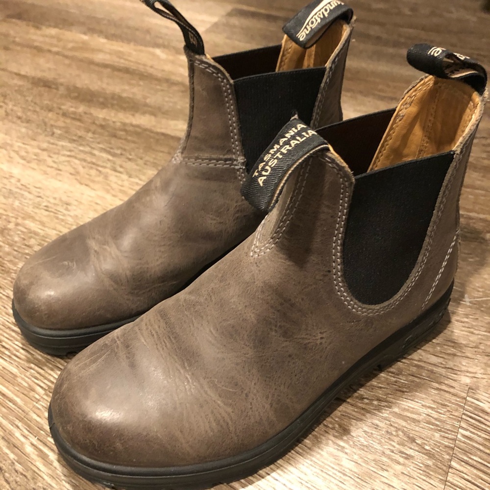 Charcoal Brown Blundstone Chelsea Boots